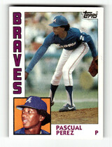 1984 Topps Base Set #675 Pascual Perez