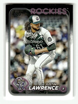 2024 Topps Base Set #259 Justin Lawrence