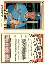 1981 Donruss Base Set #43 Danny Meyer