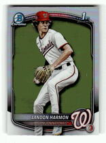 2025 Bowman Chrome Draft Refractor #BDC-44 Landon Harmon