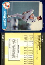 1986 Fleer Base Set #104 Brian Fisher