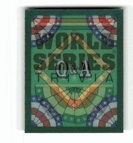 1991 Score World Series Trivia (Green Backs) #61 Q&