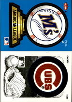 1987 Fleer Team Logo Stickers #13 Mariners
