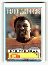 1983 Topps Base Set #178 Jimmie Giles
