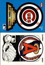 1987 Fleer Team Logo Stickers #8 Cubs