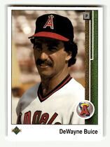1989 Upper Deck Base Set #147 DeWayne Buice