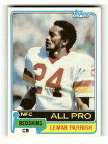1981 Topps Base Set #210 Lemar Parrish