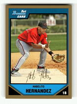 2007 Bowman Prospects Gold #BP47 Habelito Hernandez