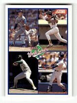 1989 Score Base Set #582 1988 World Series