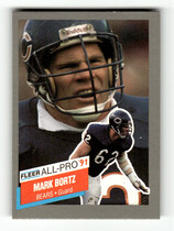 1991 Fleer All-Pros #4 Mark Bortz