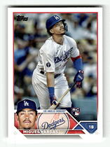 2023 Topps Base Set #163 Miguel Vargas