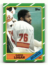 1986 Topps Base Set #381 David Logan