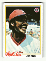 1978 Topps Base Set #670 Jim Rice