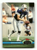 1991 Stadium Club Base Set #456 Mike Saxon