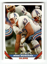 1993 Topps Base Set #338 Mike Munchak