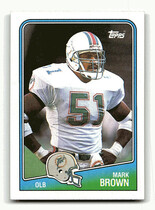 1988 Topps Base Set #201 Mark Brown