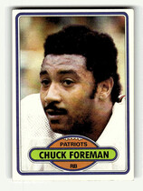1980 Topps Base Set #500 Chuck Foreman