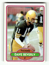 1980 Topps Base Set #259 Dave Beverly