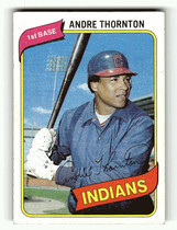 1980 Topps Base Set #534 Andre Thornton