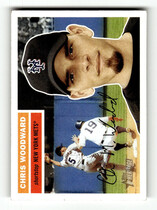 2005 Topps Heritage White Backs #62 Chris Woodward