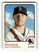 2022 Topps Heritage #136 Ty France