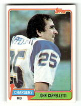 1981 Topps Base Set #337 John Cappelletti