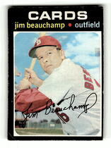 1971 Topps Base Set #322 Jim Beauchamp