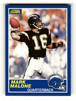 1989 Score Base Set #70 Mark Malone