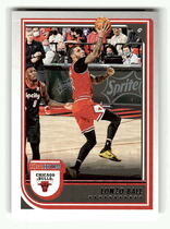 2022 Panini NBA Hoops #76 Lonzo Ball