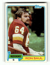 1981 Topps Base Set #522 Ron Saul