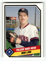 1989 CMC Toledo Mud Hens #6 Bob Link
