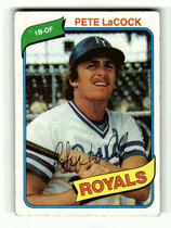 1980 Topps Base Set #389 Pete LaCock