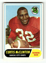 1968 Topps Base Set #67 Curtis McClinton