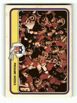 1981 Fleer Team Action #86 Pregame Huddle