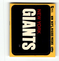 1980 Fleer Team Action Stickers #36L New York Giants