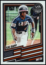 2026 Panini Prizm Stars & Stripes #107 Kai Sapp