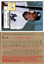 2001 Topps Heritage #216 Bernie Williams