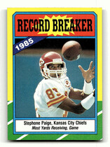 1986 Topps Base Set #6 Stephone Paige
