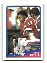 1988 Topps Base Set #187 Ronnie Lippett