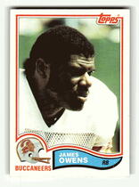 1982 Topps Base Set #504 James Owens