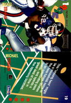 1995 Playoff Prime Unsung Heroes Silver #19 Michael Strahan