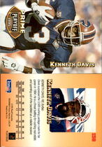 1995 Playoff Prime #158 Kenneth Davis