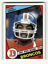 1984 Topps Base Set #72 Louis Wright