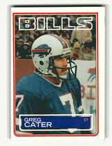 1983 Topps Base Set #222 Greg Cater
