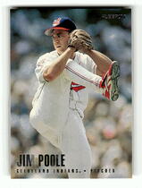 1996 Fleer Indians #14 Jim Poole