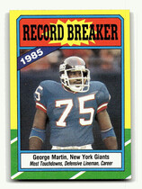1986 Topps Base Set #5 George Martin
