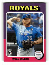 2024 Topps Heritage High Number #723 Will Klein