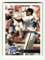 1996 Topps Base Set #331 Jamie Brewington