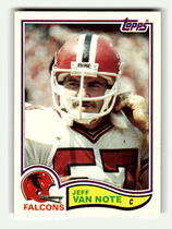 1982 Topps Base Set #291 Jeff Van Note