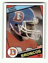 1984 Topps Base Set #71 Sammy Winder